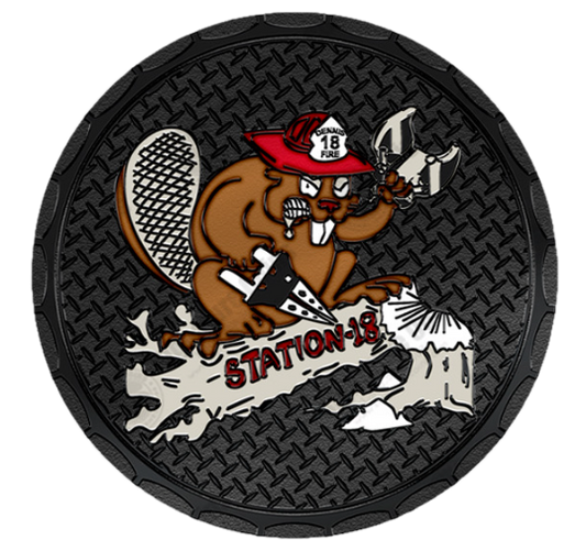 Beaver Dennis Fire Challenge Coin